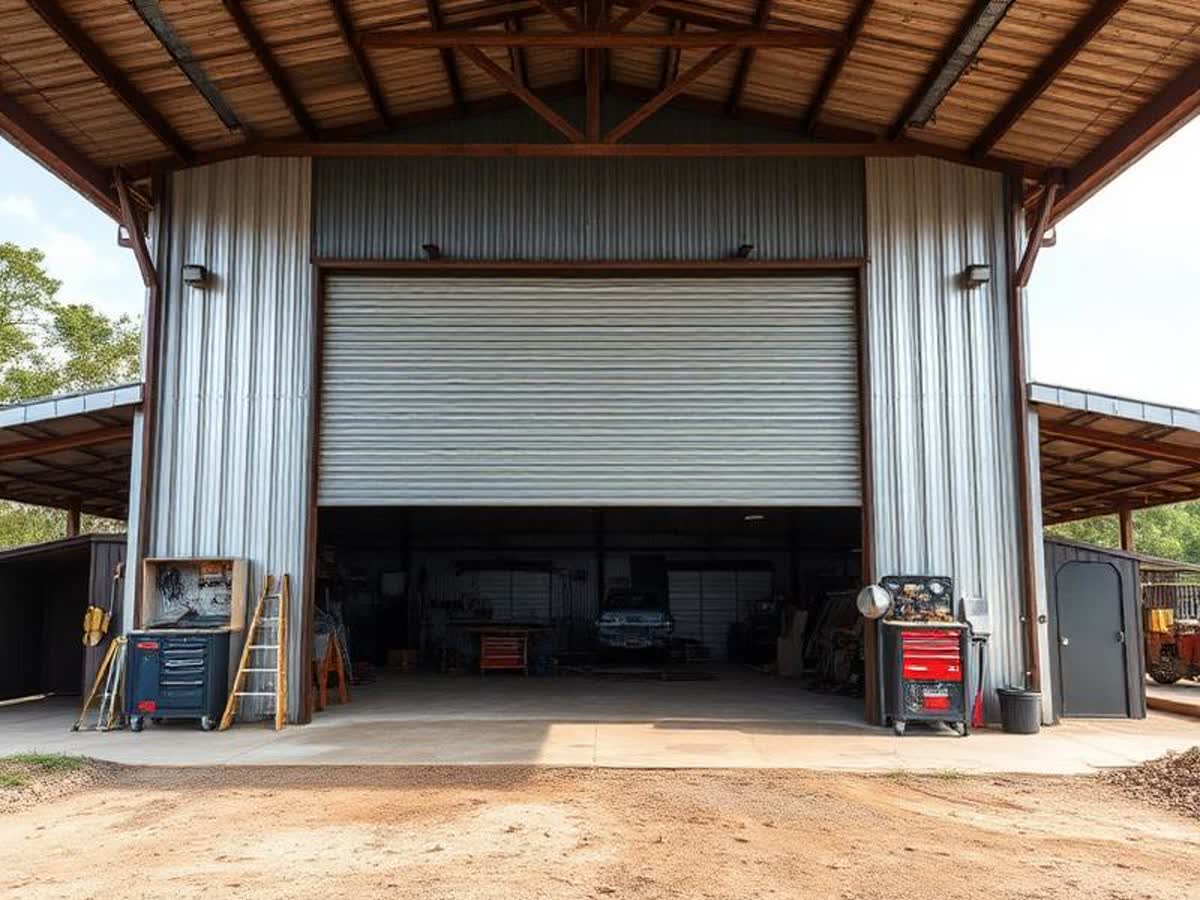 Custom metal workshop, East Texas, by LR Mobile Welding